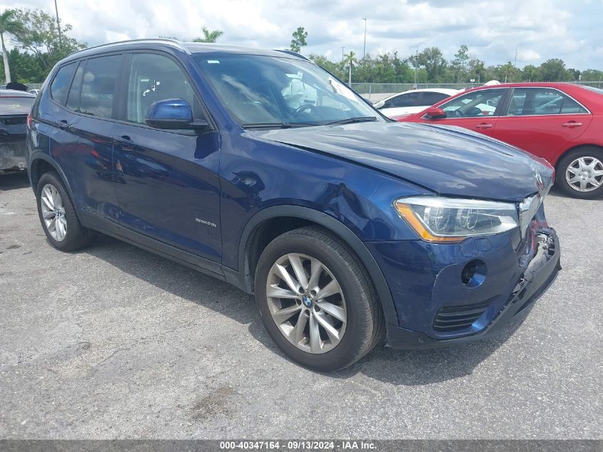 2015 BMW X3 SDRIVE28I - 5UXWZ7C55F0F75995