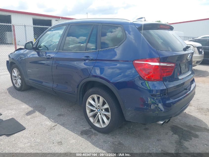 2015 BMW X3 SDRIVE28I - 5UXWZ7C55F0F75995