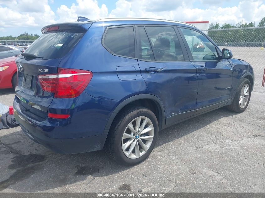 2015 BMW X3 SDRIVE28I - 5UXWZ7C55F0F75995