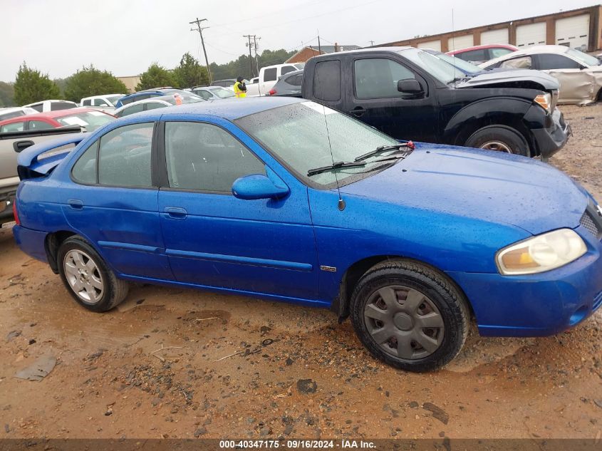 2006 Nissan Sentra 1.8/1.8S VIN: 3N1CB51D26L579593 Lot: 40347175