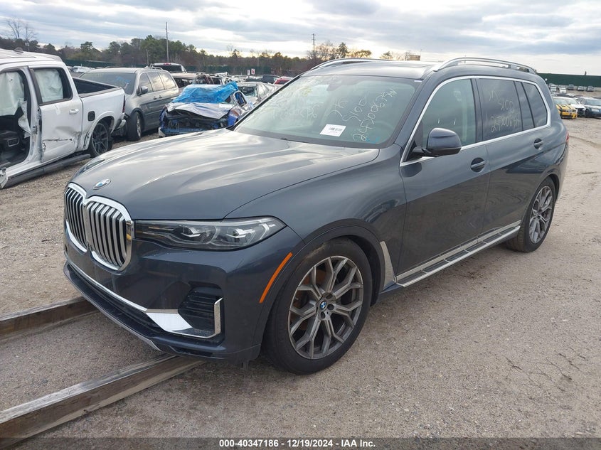 Vin: 5uxcw2c07m9f49488, lot: 40835697, bmw x7 xdrive40i 20212