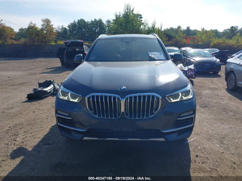 2020 BMW X5 xDrive40I VIN: 5UXCR6C06LLL82618 Lot: 40347195