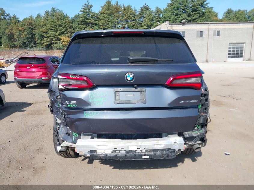 2020 BMW X5 xDrive40I VIN: 5UXCR6C06LLL82618 Lot: 40347195