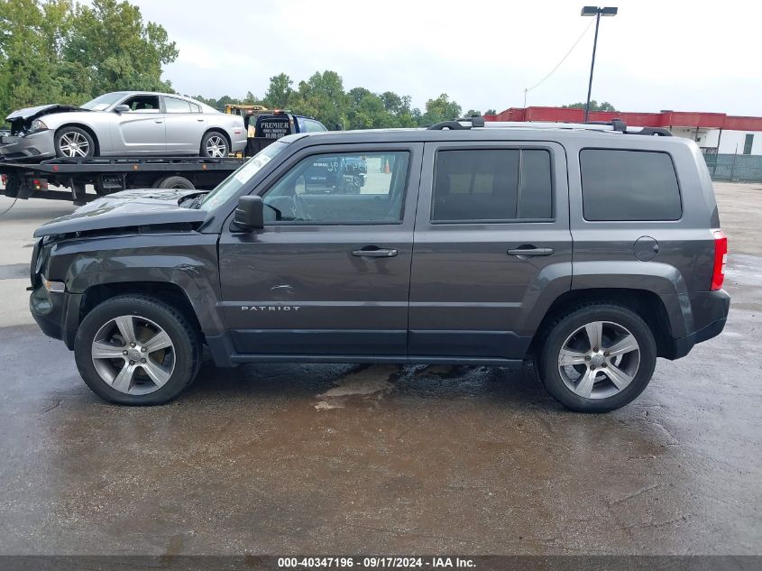 2017 Jeep Patriot High Altitude Fwd VIN: 1C4NJPFA6HD207962 Lot: 40347196