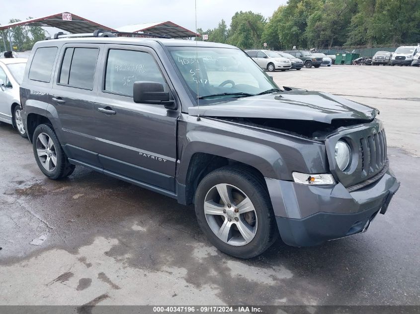 2017 Jeep Patriot High Altitude Fwd VIN: 1C4NJPFA6HD207962 Lot: 40347196