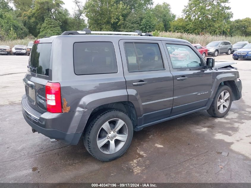 2017 Jeep Patriot High Altitude Fwd VIN: 1C4NJPFA6HD207962 Lot: 40347196