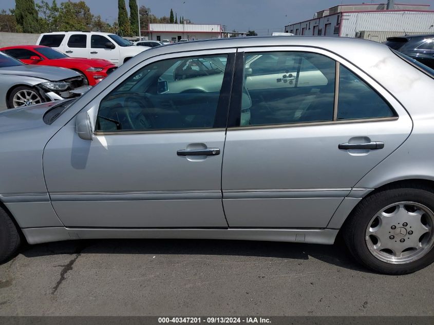 1999 Mercedes-Benz C 230 Kompressor VIN: WDBHA24G0XA780541 Lot: 40347201