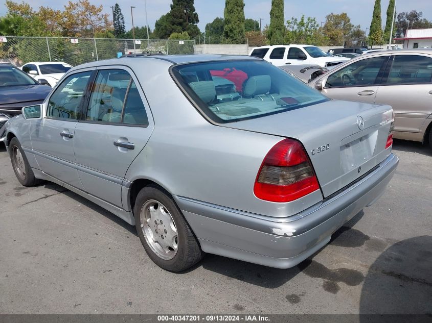 1999 Mercedes-Benz C 230 Kompressor VIN: WDBHA24G0XA780541 Lot: 40347201