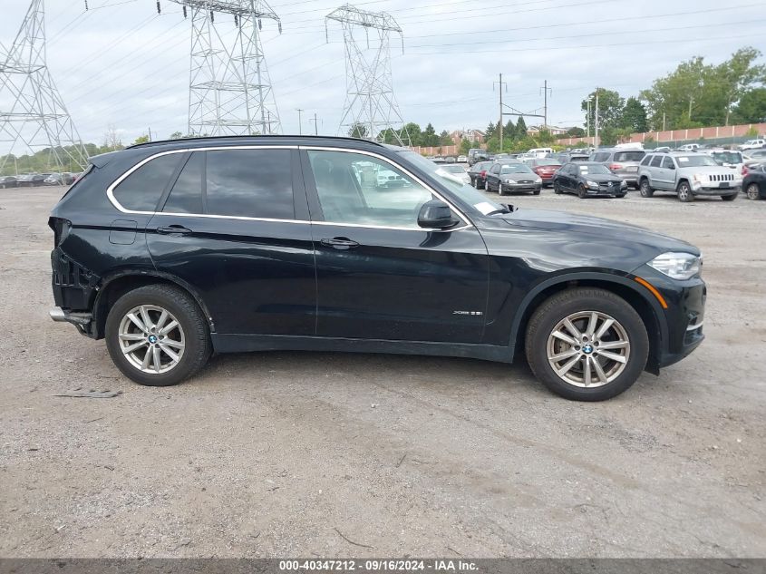 2014 BMW X5 xDrive35I VIN: 5UXKR0C51E0K49211 Lot: 40347212