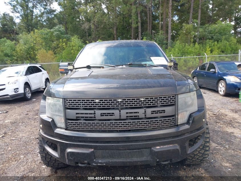 2013 Ford F-150 Svt Raptor VIN: 1FTFW1R69DFA77751 Lot: 40347213