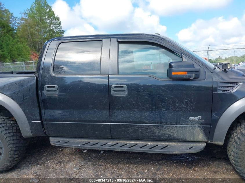 2013 Ford F-150 Svt Raptor VIN: 1FTFW1R69DFA77751 Lot: 40347213