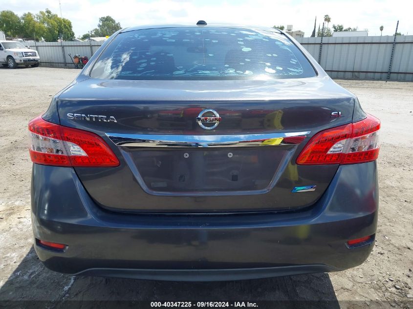 2013 Nissan Sentra S/Sv/Sr/Sl VIN: 3N1AB7AP6DL608765 Lot: 40347225