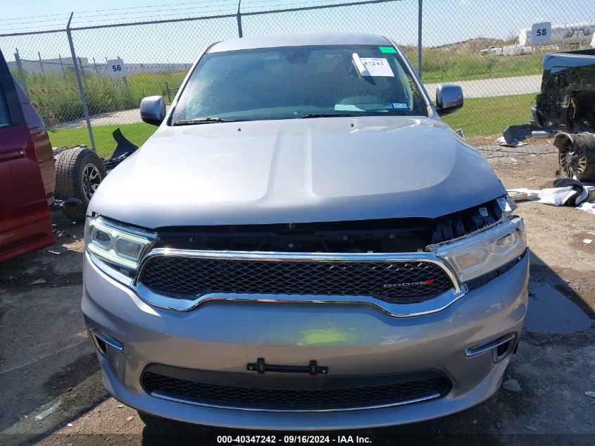 2021 Dodge Durango Sxt Awd VIN: 1C4RDJAG0MC556200 Lot: 40347242