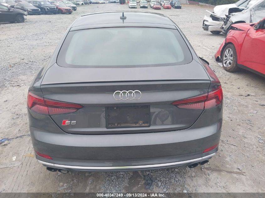 2018 Audi S5 3.0T Premium Plus VIN: WAUC4CF51JA043941 Lot: 40347249