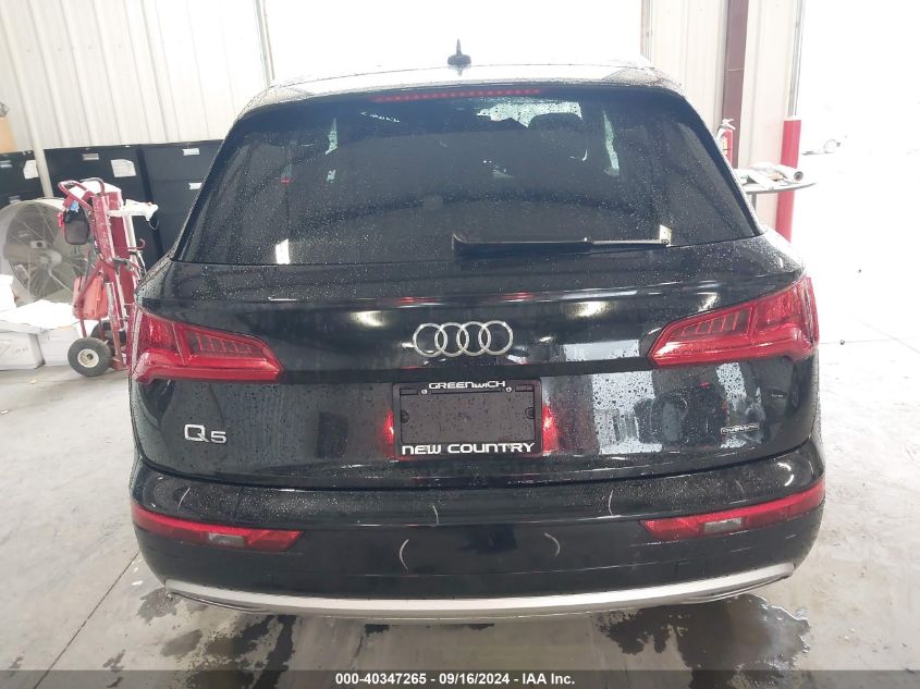 2019 Audi Q5 Premium Plus VIN: WA1BNAFY2K2144759 Lot: 40347265