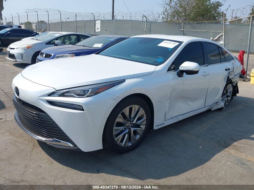 2023 Toyota Mirai Xle VIN: JTDAAAAA6PA009613 Lot: 40347279