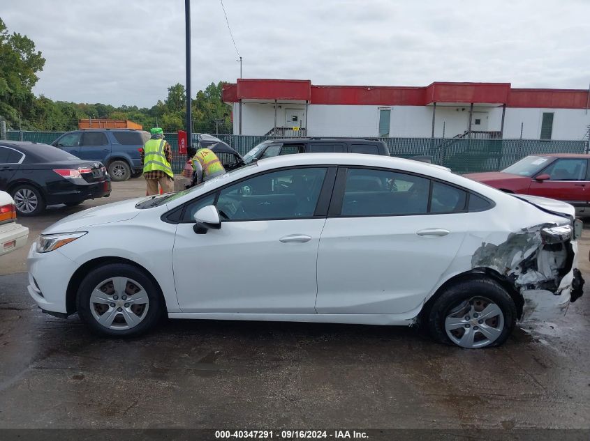 2017 Chevrolet Cruze Ls Auto VIN: 1G1BC5SM4H7266386 Lot: 40347291