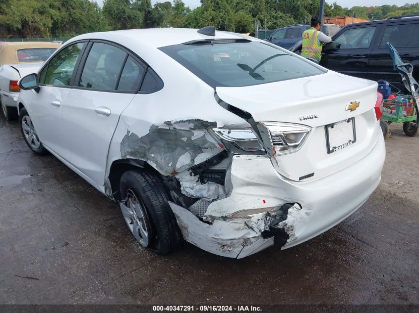 2017 Chevrolet Cruze Ls Auto VIN: 1G1BC5SM4H7266386 Lot: 40347291