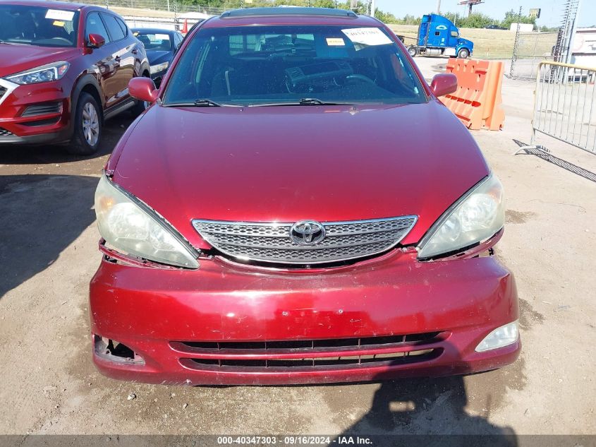 2004 Toyota Camry Se VIN: 4T1BA32K04U500546 Lot: 40347303