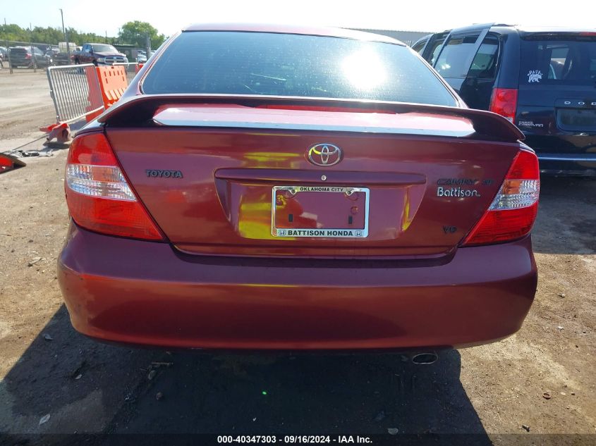 2004 Toyota Camry Se VIN: 4T1BA32K04U500546 Lot: 40347303