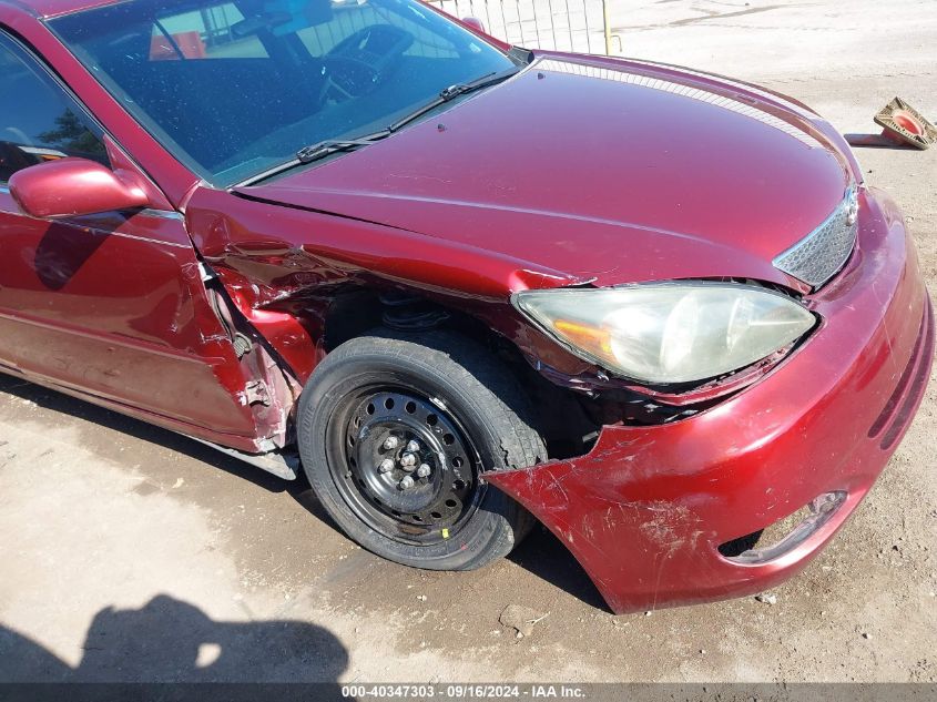 2004 Toyota Camry Se VIN: 4T1BA32K04U500546 Lot: 40347303