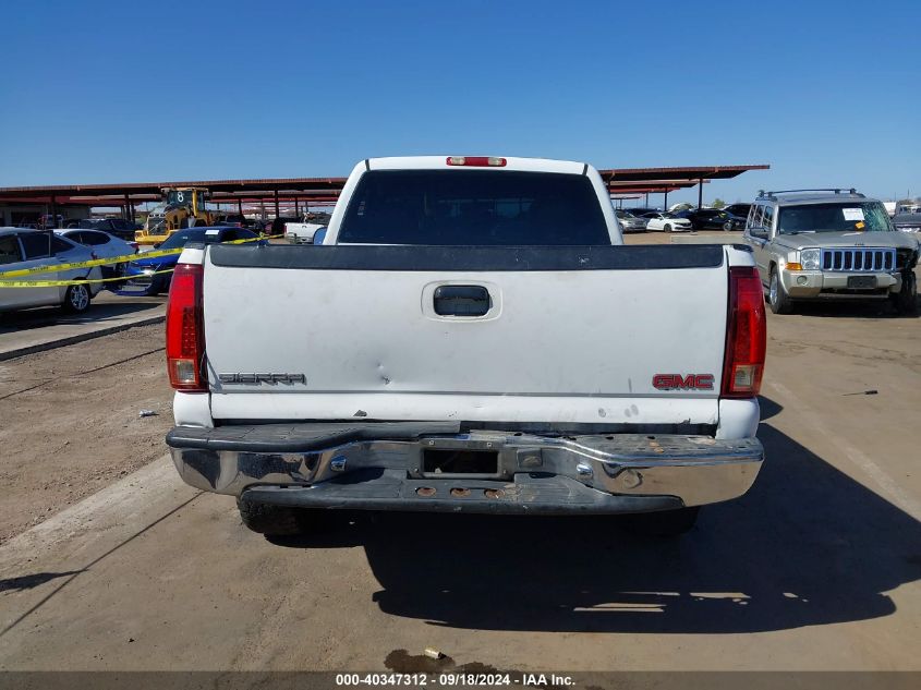 2001 GMC Sierra 1500 Sl VIN: 1GTEC14V11Z302550 Lot: 40347312