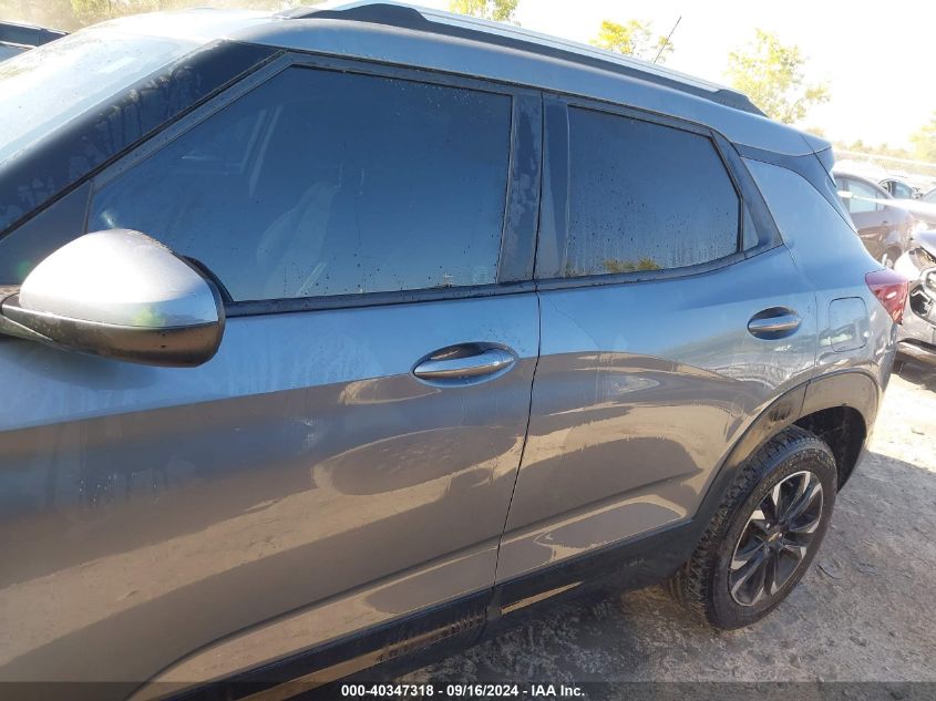 2021 Chevrolet Trailblazer Lt VIN: KL79MPSL7MB101345 Lot: 40347318