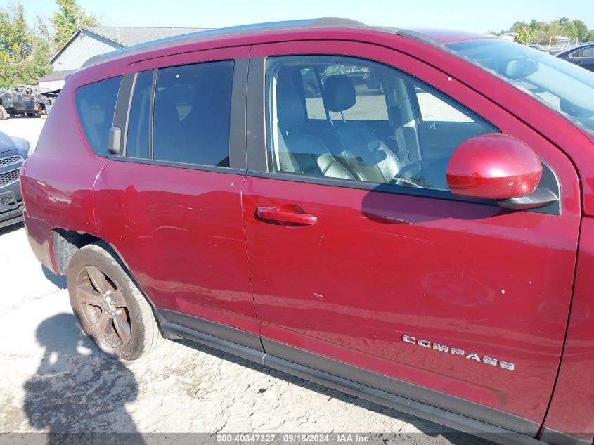 2016 Jeep Compass Latitude VIN: 1C4NJCEA1GD760849 Lot: 40347327