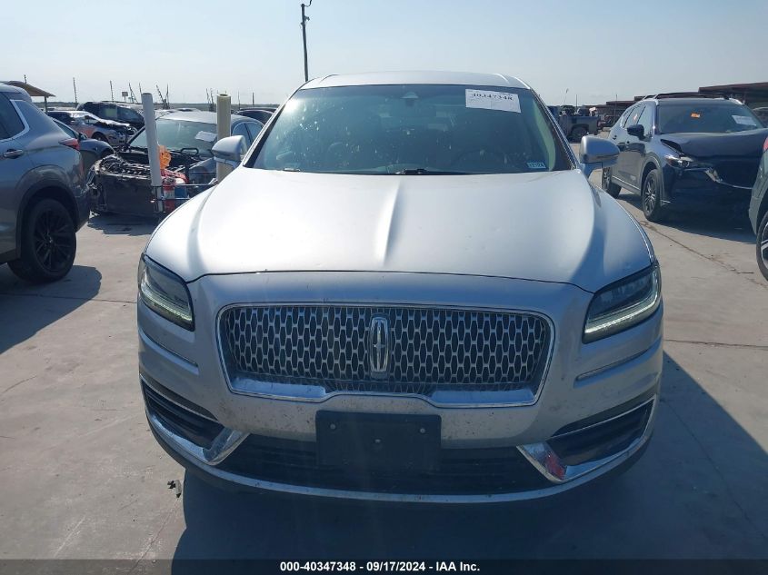 2LMPJ6K92KBL11571 2019 Lincoln Nautilus Select