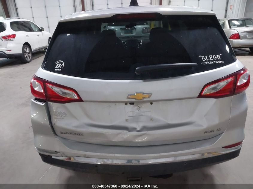 2018 CHEVROLET EQUINOX LT - 3GNAXSEV9JS587204