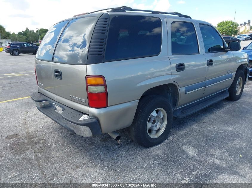 2002 Chevrolet Tahoe Ls VIN: 1GNEC13Z32R152132 Lot: 40347363