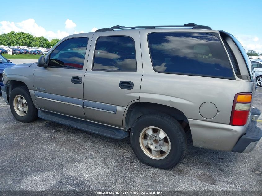 2002 Chevrolet Tahoe Ls VIN: 1GNEC13Z32R152132 Lot: 40347363