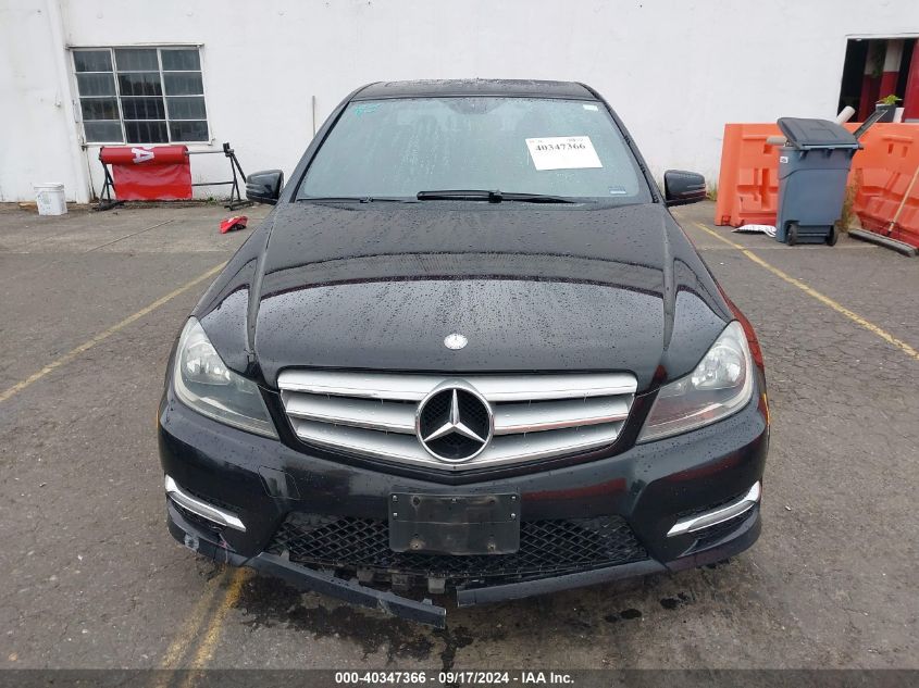 2013 Mercedes-Benz C 300 Luxury 4Matic/Sport 4Matic VIN: WDDGF8AB6DA757938 Lot: 40347366