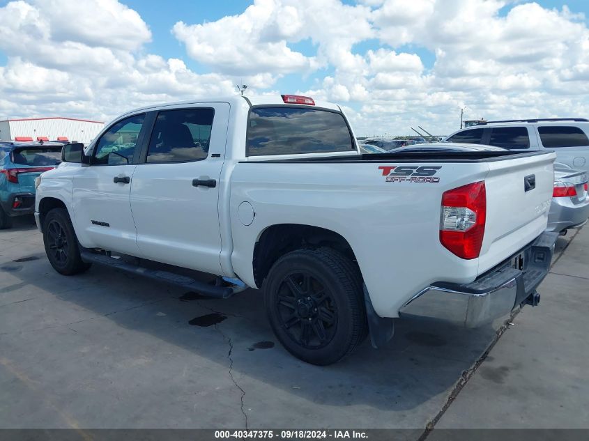 VIN 5TFEM5F15JX134440 2018 Toyota Tundra, Sr5 4.6L V8 no.3