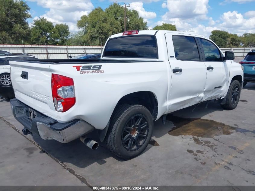 VIN 5TFEM5F15JX134440 2018 Toyota Tundra, Sr5 4.6L V8 no.4