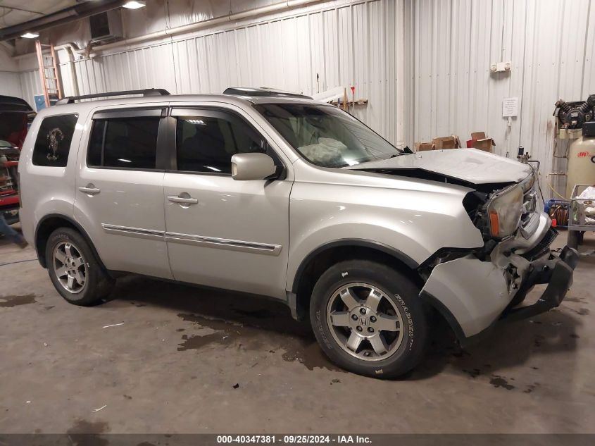 2009 Honda Pilot Touring VIN: 5FNYF48939B014162 Lot: 40347381