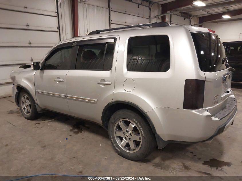 2009 Honda Pilot Touring VIN: 5FNYF48939B014162 Lot: 40347381