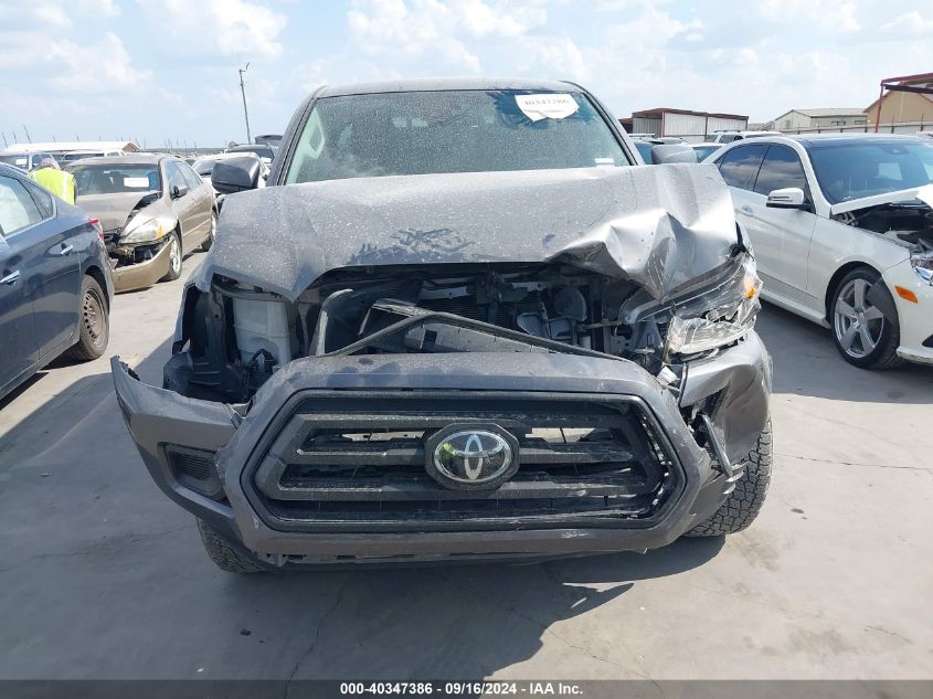 2021 Toyota Tacoma Sr VIN: 3TYAX5GN6MT014975 Lot: 40347386