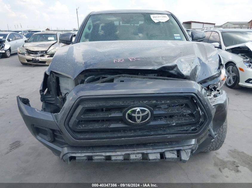 2021 Toyota Tacoma Sr VIN: 3TYAX5GN6MT014975 Lot: 40347386