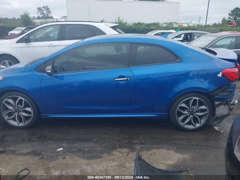 2014 Kia Forte Koup Sx VIN: KNAFZ6A38E5228797 Lot: 40347395