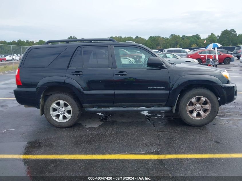 2006 Toyota 4Runner Sr5 Sport V8 VIN: JTEBT14R660059749 Lot: 40347420