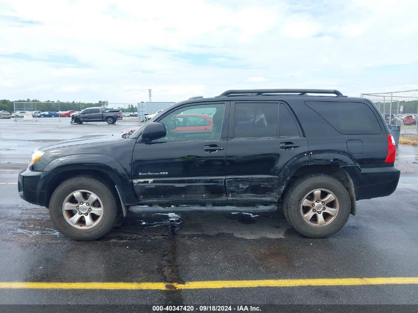 2006 Toyota 4Runner Sr5 Sport V8 VIN: JTEBT14R660059749 Lot: 40347420