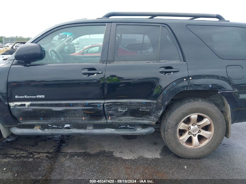 2006 Toyota 4Runner Sr5 Sport V8 VIN: JTEBT14R660059749 Lot: 40347420