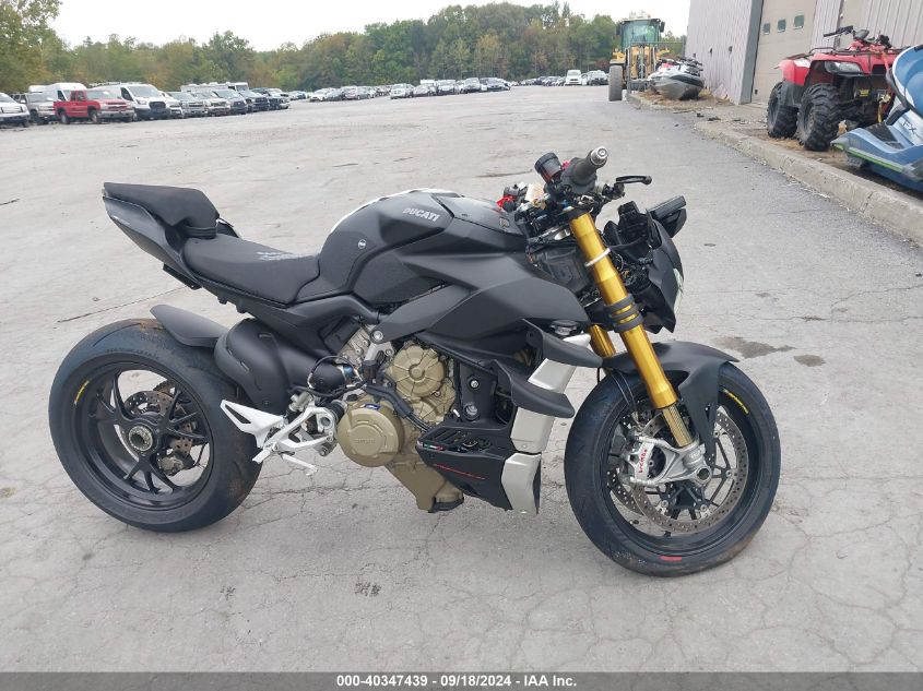 2022 Ducati Streetfighter V4/V4S VIN: ZDMFAKNW3NB008416 Lot: 40347439