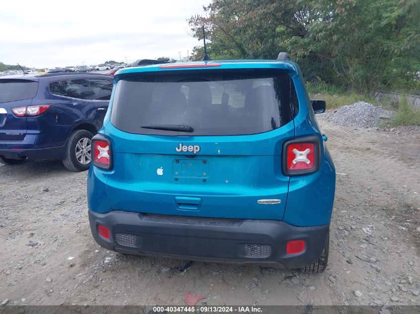 2019 Jeep Renegade Latitude Fwd VIN: ZACNJABB1KPK79881 Lot: 40347445