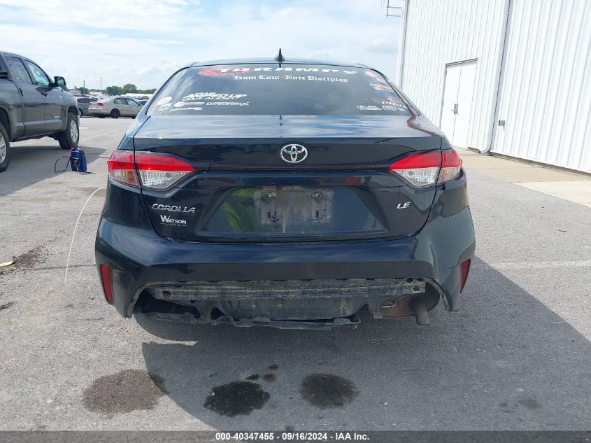 2020 Toyota Corolla Le VIN: JTDEPRAEXLJ086464 Lot: 40347455