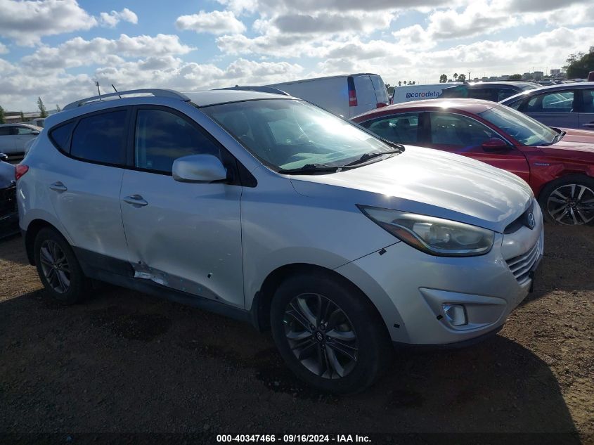 2014 Hyundai Tucson Se VIN: KM8JU3AG6EU904341 Lot: 40347466