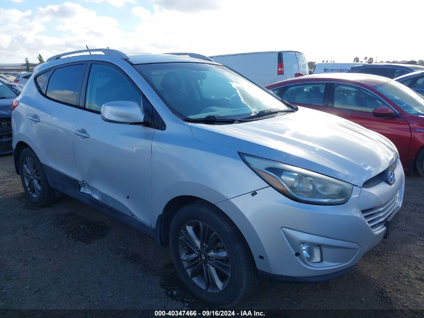 2014 Hyundai Tucson Se VIN: KM8JU3AG6EU904341 Lot: 40347466