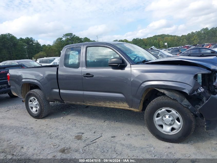 2018 Toyota Tacoma Sr VIN: 5TFSX5EN4JX058529 Lot: 40347515