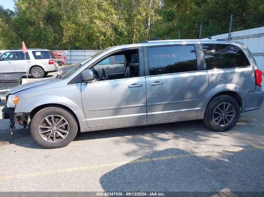 2017 Dodge Grand Caravan Sxt VIN: 2C4RDGCG8HR735498 Lot: 40347538